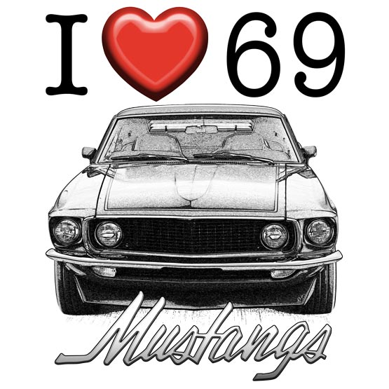 69 Mustang T-shirt