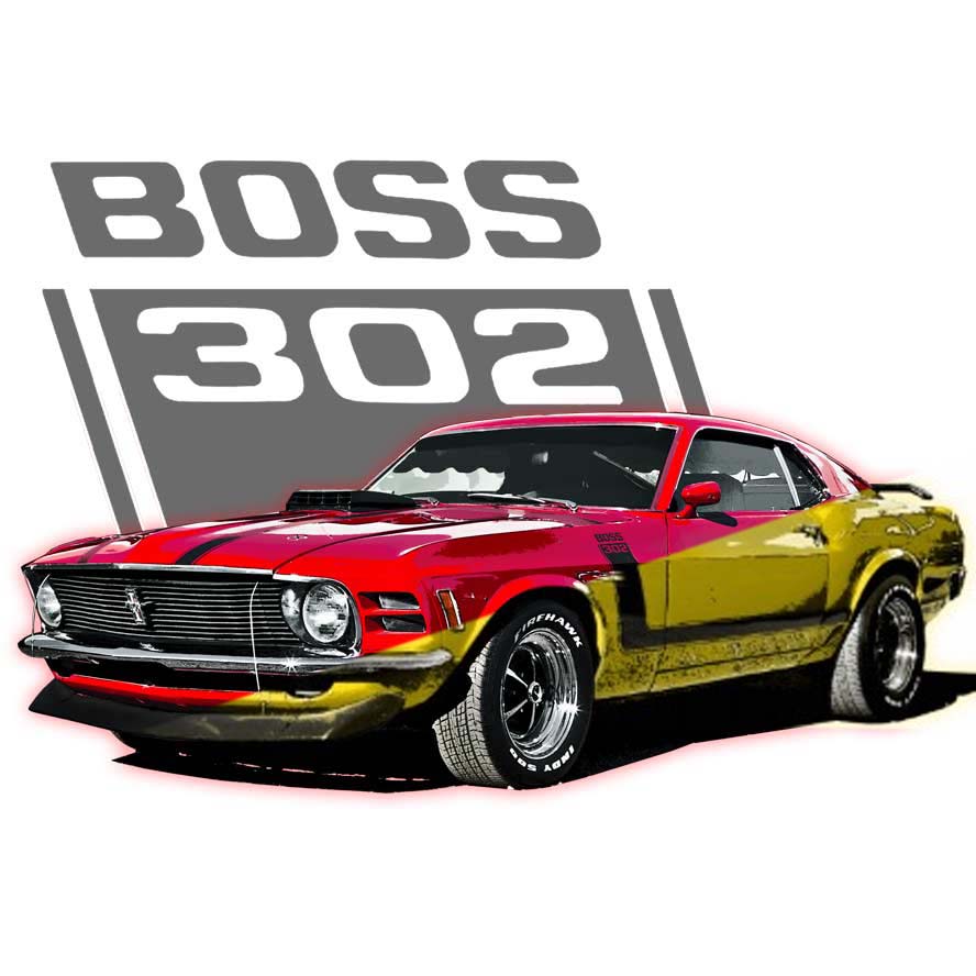 Red 70 Boss 302