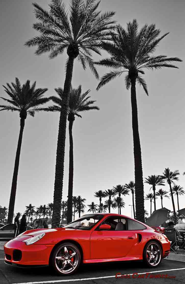Red Porsche Turbo
