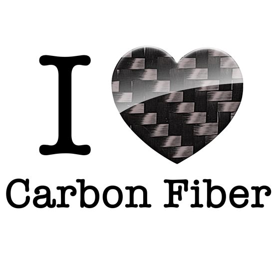 I love Carbon fiber t-shirt